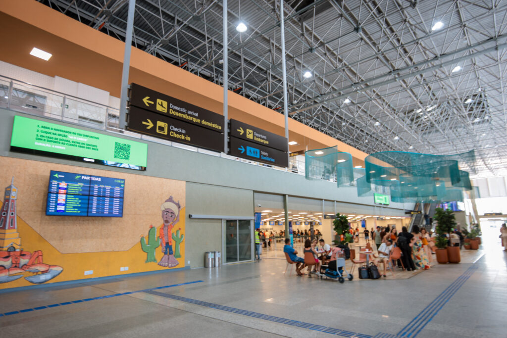 Fluxo de passageiros no Aeroporto de Aracaju cresce 11,9% em março e reforça avanço do turismo em Sergipe