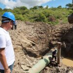 Governador Fábio Mitidieri acompanha obras emergenciais na Adutora do São Francisco