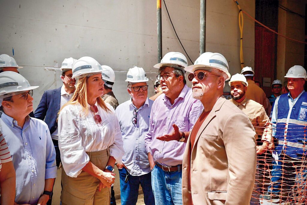 Governadora em exercício visita obras da implantação da Pinacoteca de Sergipe