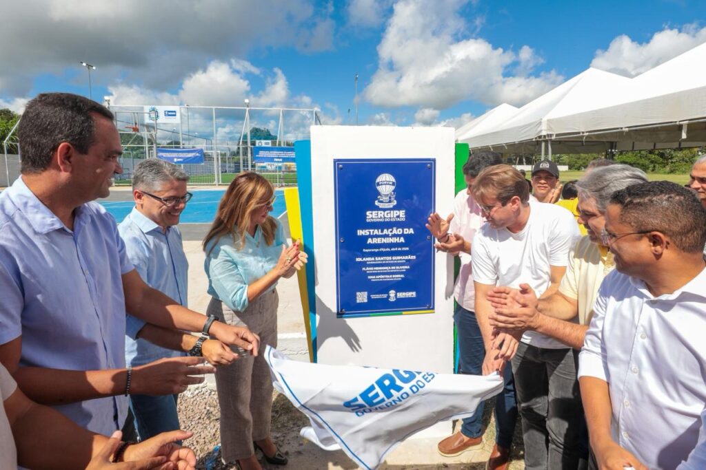 Governo de Sergipe fortalece o esporte e a inclusão com entrega de areninha em Itaporanga d’Ajuda