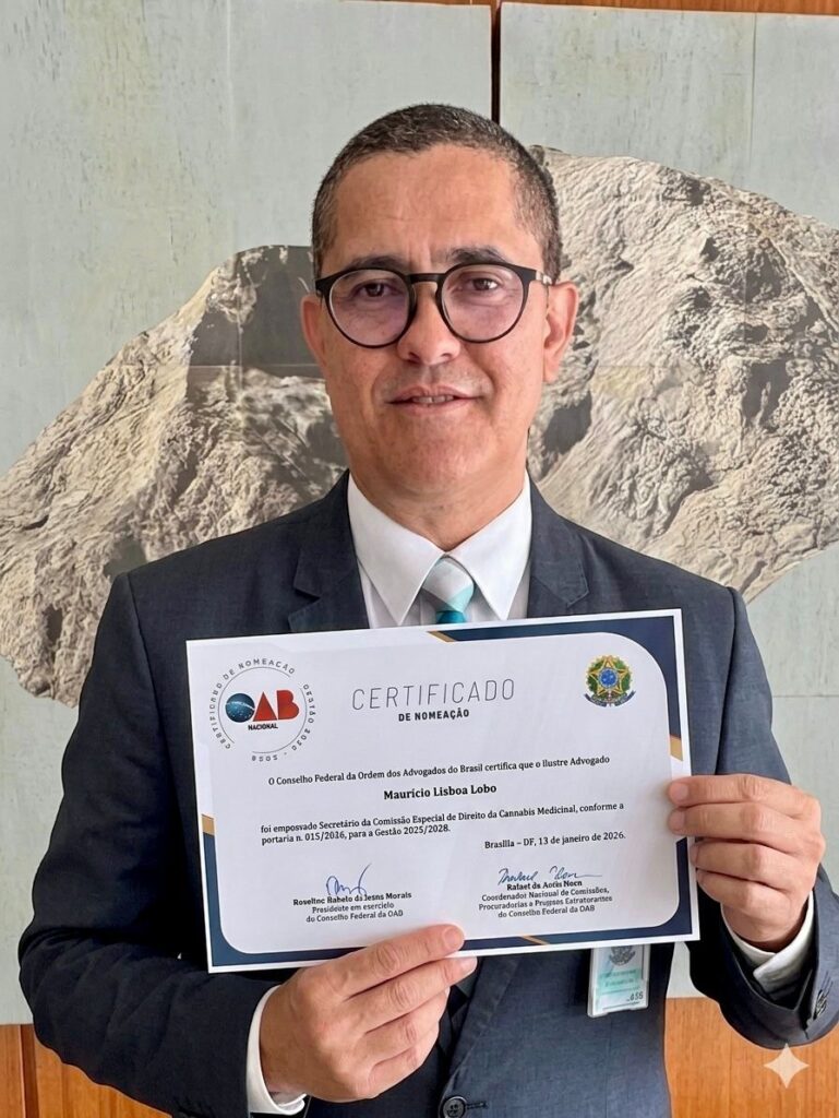 CFOAB nomeia Dr. Maurício Lobo para secretário da Comissão Especial de Direito da Cannabis Medicinal