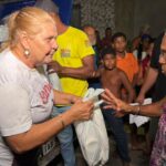 Trabalho silencioso de Selma França ganha força em Aracaju e já soma 3 toneladas de alimentos distribuídos