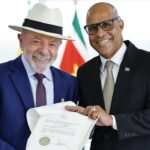 Lula recebe credenciais de sete novos embaixadores