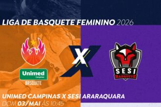 TV Brasil transmite Unimed Campinas e Sesi Araraquara neste domingo